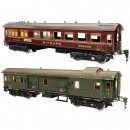2 Märklin Cars Gauge 0, 1935-40