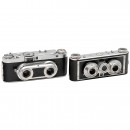 Edixa Stereo IIIA and Iloca Stereo II
