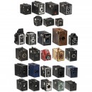 Large Lot of Box Cameras