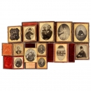 12 Ambrotypes, c. 1850–60