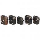 5 Pathé and Pathex Movie Cameras 9,5 mm