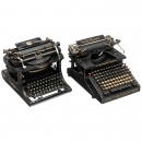 2 American Typewriters