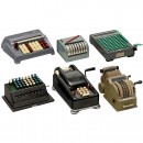 6 Adding Machines, c. 1950