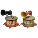 2 Gama Toy Gramophones, c. 1925