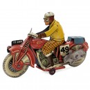 Mettoy No. TT 3149 Motorcycle, c. 1955