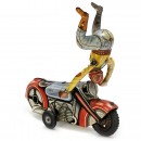 Motorcycle Acrobat by Göso, c. 1950