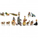 Mechanical Tinplate Animals, c. 1950