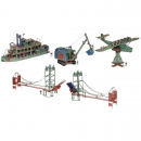 4 Large Märklin Metal Construction Models