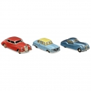 3 German Tinplate Limousines, c. 1958