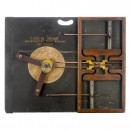 Steam Engine Schematic Wall Plaque, Late 19th Century