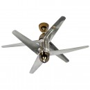 Art-Deco Electric Ceiling Fan, c. 1930