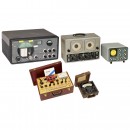 4 Radio Technical Measuring Instruments and 1 Hallicrafters Rece