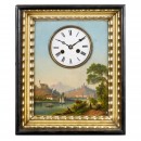 Southern German Picture Clock, c. 1880
