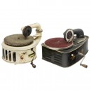 2 Toy Gramophones, c. 1925
