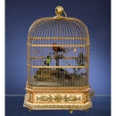 Triple-Singing Bird Automaton by Bontems, c. 1910