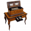 Interchangeable Musical Box with Bells by C. Paillard & Cie., c.