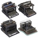 4 American Typewriters