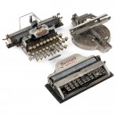 3 American Typewriters