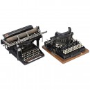 2 American Typewriters