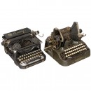 2 American Typewriters