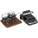 2 American Typewriters