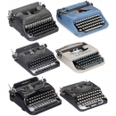 6 American Portable Typewriters