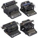 4 American Typewriters