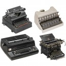 4 Typewriters