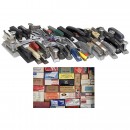 Lot of Vintage Staplers and Staples