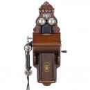L.M. Ericsson Type B Wall Telephone, c. 1920