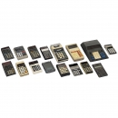 Collection of Electronic Table and Pocket Calculators