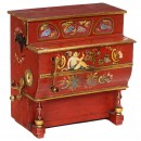 Spanish Miniature Barrel Piano, c. 1960