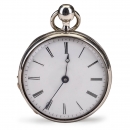 Musical Silver Sur-Plateau Pocket Watch by Thomas Sauvél, c. 182