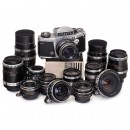 12 Lenses and Exakta in Zebra Style
