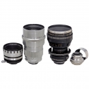 4 Rare Exakta Lenses, c. 1936-60