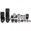 Exakta Varex IIa with 14 Zeiss Lenses