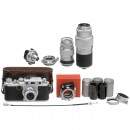 Leica IIf Set, c. 1956