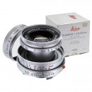 Elmar-M 2,8/50 mm Last Version, Silver Chromium Finish, c. 1995