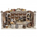 Art-Nouveau Doll's General Store by Moritz Gott-schalk, 1894