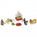6 German Tin Toys, c. 1950-60