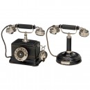 2 French Telephones by Ericsson