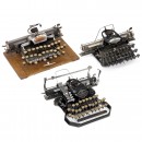 3 Blickensderfer Typewriters