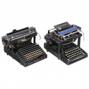 2 American Typewriters
