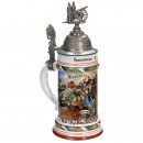 Regimental Stein of the Royal Saxon Field Artillery Dresden