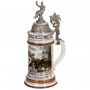 Regimental Stein of the Hessian Infantry Regiment Giessen