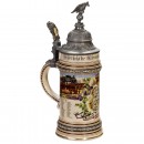 Prussian Railroader Regimental Stein