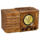 Vefsuper Lux (Ingelen Geographic) MD/37 Radio Receiver, c. 1936