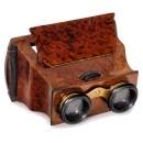 Curved Stereoscope 8,5 x 17 cm, c. 1870