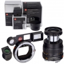 Leica Macro-Elmar-M 4/90 mm with Macro Adapter and Right-Angle F