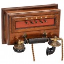 British Wall Mount Telephone, c. 1920
